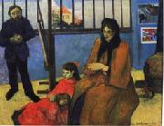 Paul Gauguin, The Studio of Schuffenecker(The Schuffenecker Family)